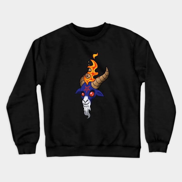 Baphomet Crewneck Sweatshirt by Eltricky